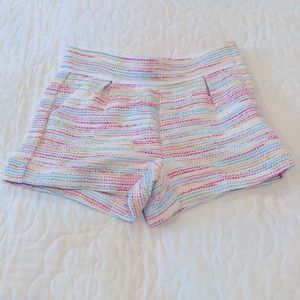 Janie and Jack pastel color woven shorts